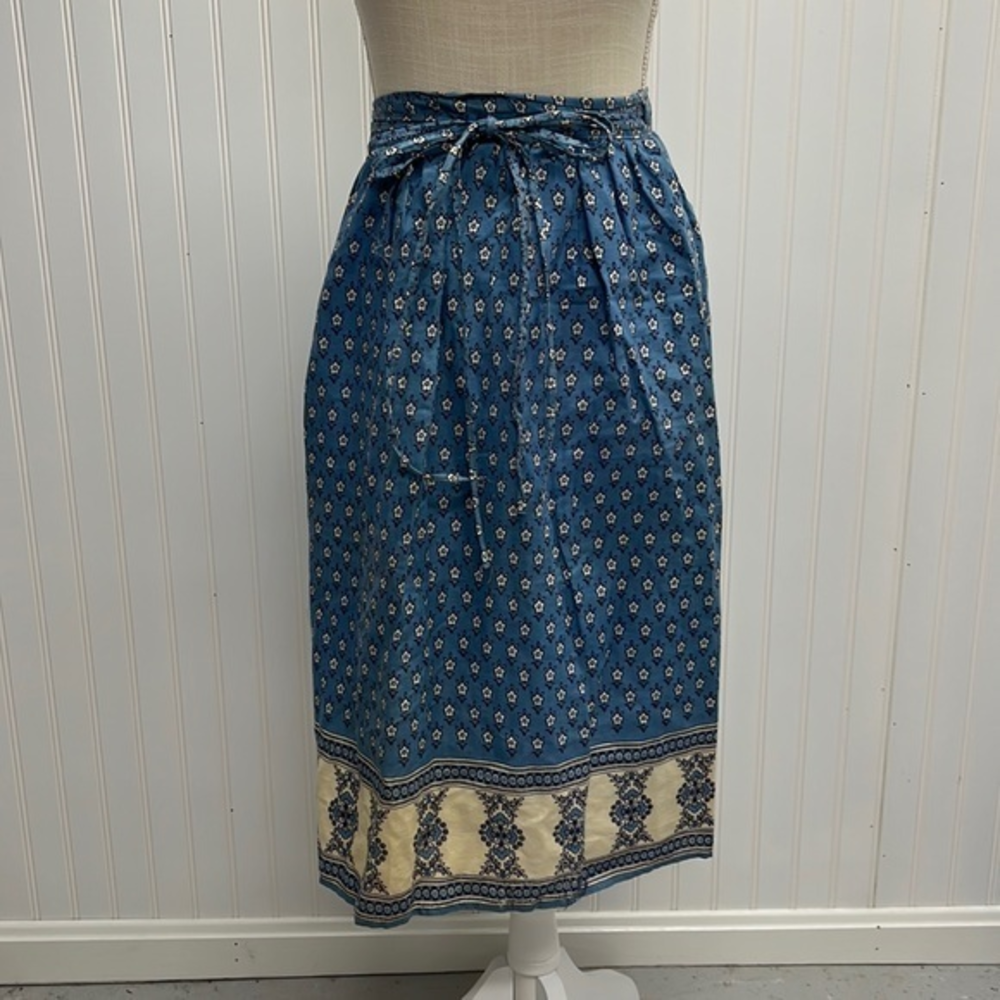Vintage Prairie Boho wrap skirt